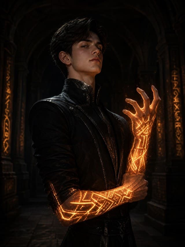 Quentin de Verley, namyslený študent s magickými tetovaniami